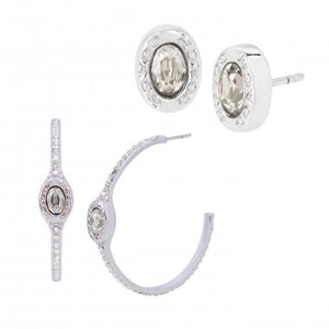 Coach Signature Logo Earring Set
