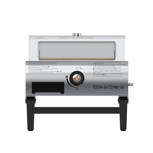 BakerStone Basic Series Portable Gas Pizza Oven & Griddle Combo