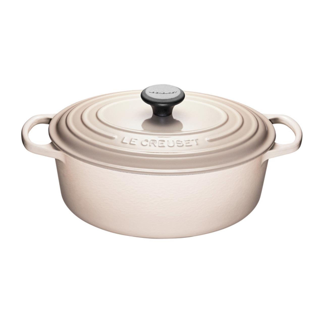 LE CREUSET 4.7L Oval French Oven - Meringue