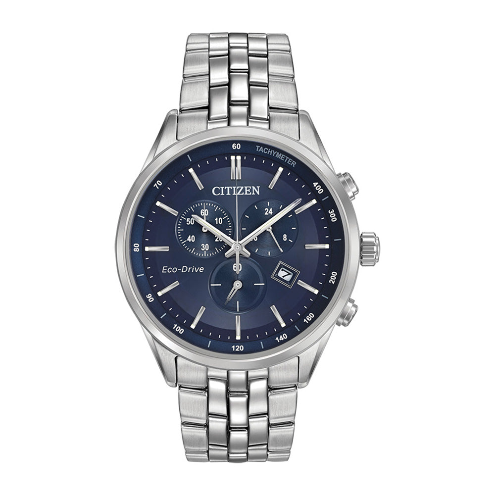 Citizen Eco-Drive Corso Sapphire Crystal Dark Blue Dial