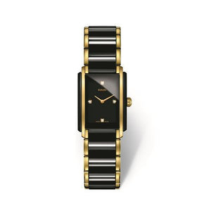 RADO - Integal 22mm Black/Yellow Gold Men's Watch