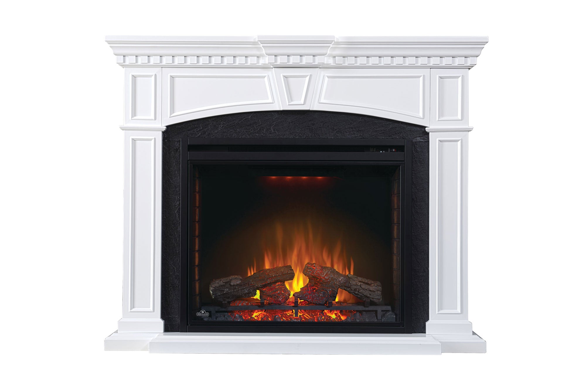 The Taylor Electric Fireplace Mantel Package